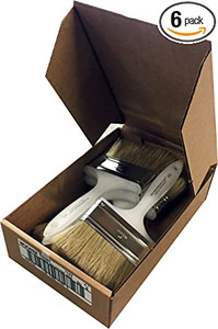 Wooster Genuine 4" Solvent-Proof Chip Paintbrush 6-Pack, 1147-4-6PK - view 3
