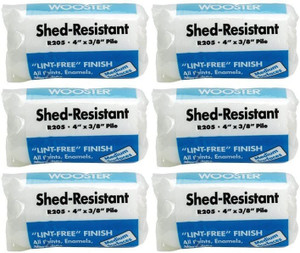 Wooster Genuine 4" Super Doo-Z 3/8" Nap Roller Cover 6-Pack, R205-4-6PK Wooster Genuine 4" Super Doo-Z 3/8" Nap Roller Cover 6-Pack, R205-4-6PK