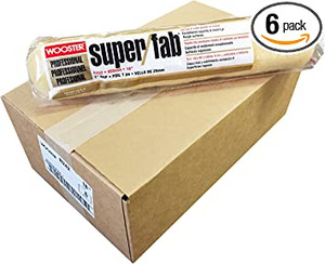Wooster Genuine 18" Super/Fab 1" Nap 6-Pack Roller Cover - R242-18-6PK - view 3