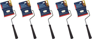Wooster Genuine 4" Super Doo-Z 3/8" Nap Trim Roller 5-Pack, R189-4-5PK - view 3