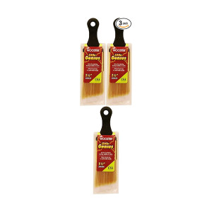 Wooster Genuine 1.5" Little Genius Short Handle Angle Paintbrush 3-Pack # Q3222-1.5-3PK Wooster Genuine 1.5" Little Genius Short Handle Angle Paintbrush 3-Pack # Q3222-1.5-3PK