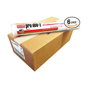 Wooster Genuine 18" Pro/Doo-Z 1/2" Nap 6-Pack Roller Cover - RR643-18-6PK Wooster Genuine 18" Pro/Doo-Z 1/2" Nap 6-Pack Roller Cover - RR643-18-6PK