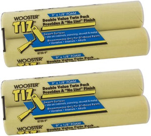 Wooster Genuine 9" Tiz 2 Sets Of 2-Pack Foam Roller Cover - R730-9-2PK - view 3