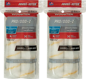 Wooster 6.5" Jumbo-Koter Pro/Doo-Z 3/8" Nap 2 Sets Of 2-Pack Roller Cover # RR302-6.5-2PK