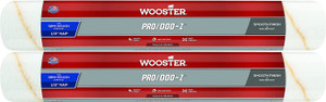 Wooster Genuine 18" Pro/Doo-Z 1/2" Nap Roller Cover 2-Pack, RR643-18-2PK