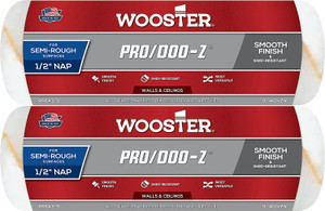 Wooster Genuine 9" Pro/Doo-Z 1/2" Nap Roller Cover 2-Pack, RR643-9-2PK