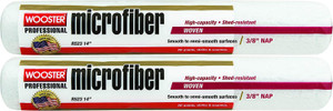 Wooster Genuine 14" Microfiber 3/8" Nap Roller Cover 2-Pack, R523-14-2PK