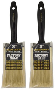 Wooster Genuine 2" Factory Sale Paintbrush 2-Pack, P3972-2-2PK Wooster Genuine 2" Factory Sale Paintbrush 2-Pack, P3972-2-2PK