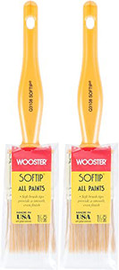 Wooster Genuine 1.5" Softip Paintbrush 2-Pack, Q3108-1.5-2PK Wooster Genuine 1.5" Softip Paintbrush 2-Pack, Q3108-1.5-2PK