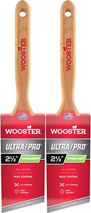 Wooster Genuine 2.5" Ultra/Pro Extra-Firm Angle Sash Paintbrush 2-Pack # 4153-2.5-2PK Wooster Genuine 2.5" Ultra/Pro Extra-Firm Angle Sash Paintbrush 2-Pack # 4153-2.5-2PK