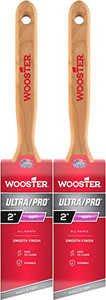 Wooster Genuine 2" Ultra/Pro Soft Angle Sash Paintbrush 2-Pack, 4170-2-2PK Wooster Genuine 2" Ultra/Pro Soft Angle Sash Paintbrush 2-Pack, 4170-2-2PK