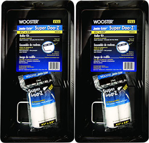 Wooster Genuine 4.5" Jumbo-Koter Super Doo-Z 3/8" Nap Kit 2-Pack, RR376-4.5-2PK