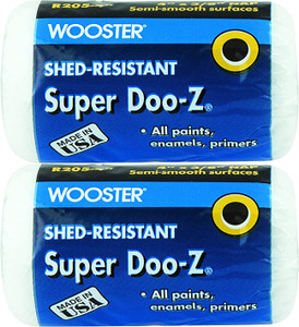 Wooster Genuine 4" Super Doo-Z 3/8" Nap Roller Cover 2-Pack, R205-4-2PK - view 3