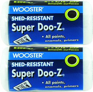 Wooster Genuine 4" Super Doo-Z 3/16" Nap Roller Cover 2-Pack, R206-4-2PK - view 3