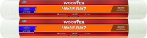 Wooster Genuine 18" Mohair Blend 1/4" Nap Roller Cover 2-Pack, R207-18-2PK Wooster Genuine 18" Mohair Blend 1/4" Nap Roller Cover 2-Pack, R207-18-2PK