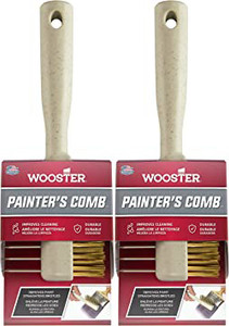 Wooster Genuine Painter's Comb Wire Brush 2-Pack, 1832-2PK Wooster Genuine Painter's Comb Wire Brush 2-Pack, 1832-2PK
