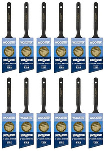 Wooster Genuine 2.5" Yachtsman Lindbeck Angle Sash Paintbrush 12-Pack # Z1121-2.5-12PK Wooster Genuine 2.5" Yachtsman Lindbeck Angle Sash Paintbrush 12-Pack # Z1121-2.5-12PK
