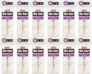 Wooster Genuine 6" Mini-Koter High-Capacity Yarn 12 Sets Of 2-Pack Roller Cover # R211-6-12PK Wooster Genuine 6" Mini-Koter High-Capacity Yarn 12 Sets Of 2-Pack Roller Cover # R211-6-12PK