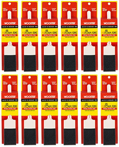 Wooster Genuine 1.5" Foam King Foam Paintbrush 12-Pack, 3103-1.5-12PK Wooster Genuine 1.5" Foam King Foam Paintbrush 12-Pack, 3103-1.5-12PK