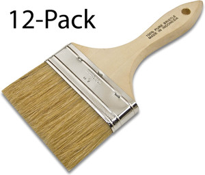 Wooster Genuine 4" Acme Plastic Koter Paintbrush 12-Pack, F5124-4-12PK Wooster Genuine 4" Acme Plastic Koter Paintbrush 12-Pack, F5124-4-12PK