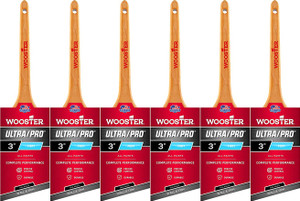 Wooster Genuine 3" Ultra/Pro Firm Thin Angle Sash Paintbrush 6-Pack, 4181-3-6PK Wooster Genuine 3" Ultra/Pro Firm Thin Angle Sash Paintbrush 6-Pack, 4181-3-6PK