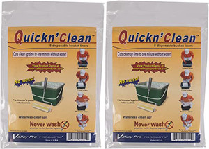 Wooster Genuine Quickn' CleanGallon Bucket Liner 2 Sets Of 5-Pack, R471-2PK Wooster Genuine Quickn' CleanGallon Bucket Liner 2 Sets Of 5-Pack, R471-2PK