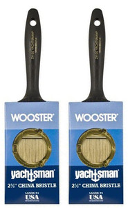 Wooster Genuine 2.5" Yachtsman Paintbrush 2-Pack, Z1120-2.5-2PK