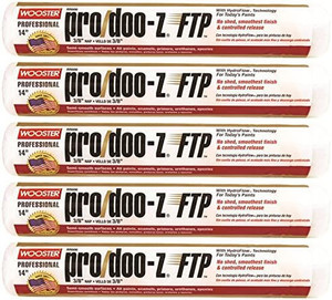 Wooster Genuine 14" Pro/Doo-Z FTP 3/8" Nap 5-Pack Roller Cover - RR666-14-5PK Wooster Genuine 14" Pro/Doo-Z FTP 3/8" Nap 5-Pack Roller Cover - RR666-14-5PK
