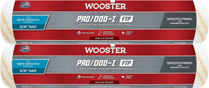 Wooster Genuine 14" Pro/Doo-Z FTP 3/8" Nap Roller Cover 2-Pack, RR666-14-2PK