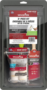 Wooster Genuine 4.5" Jumbo-Koter Pro/Doo-Z & Silver Tip Kit - RR396-4.5 - view 3