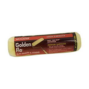 Wooster Genuine 9" Golden Flo 3/8" Nap Roller Cover - RR660-9
