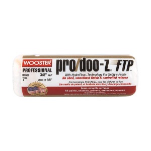 Wooster Genuine 7" Pro/Doo-Z FTP 3/8" Nap Roller Cover - RR666-7 Wooster Genuine 7" Pro/Doo-Z FTP 3/8" Nap Roller Cover - RR666-7