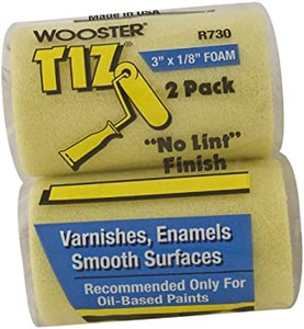 Wooster Genuine 3" Tiz 2-Pack Foam Roller Cover - R730-3