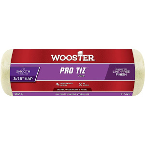 Wooster Genuine 9" Pro Tiz 3/16" Nap Foam Roller Cover - R265-9 - view 5