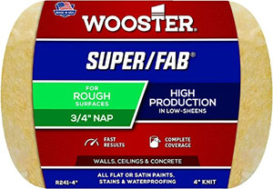 Wooster Genuine 4" Super/Fab 3/4" Nap Roller Cover - R241-4 - view 3