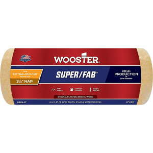 Wooster Genuine 9" Super/Fab 1¼" Nap Roller Cover - R243-9 Wooster Genuine 9" Super/Fab 1¼" Nap Roller Cover - R243-9