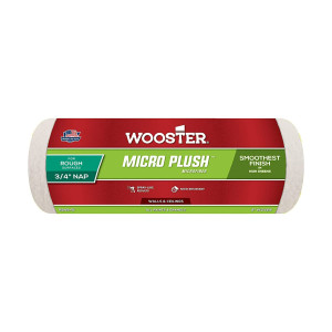 Wooster Genuine 9" Micro Plush 3/4" Nap Roller Cover - R249-9 Wooster Genuine 9" Micro Plush 3/4" Nap Roller Cover - R249-9