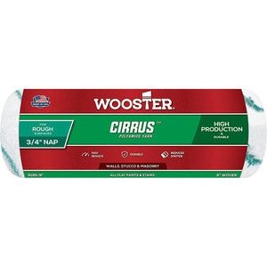 Wooster Genuine 9" Cirrus 3/4" Nap Roller Cover - R195-9 Wooster Genuine 9" Cirrus 3/4" Nap Roller Cover - R195-9