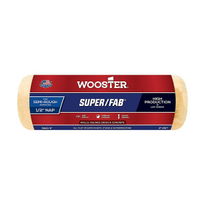 Wooster Genuine 9" Super/Fab 1/2" Nap Roller Cover - R240-9 - view 5