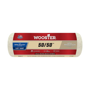 Wooster Genuine 9" 50/50 1/2" Nap Roller Cover - R295-9 Wooster Genuine 9" 50/50 1/2" Nap Roller Cover - R295-9