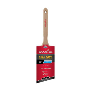 Wooster Genuine 3" Gold Edge Semi-Oval Angle Sash Paintbrush - 5236-3 Wooster Genuine 3" Gold Edge Semi-Oval Angle Sash Paintbrush - 5236-3