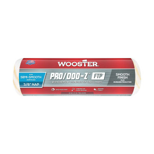 Wooster Genuine 9" Pro/Doo-Z FTP 3/8" Nap Roller Cover - RR666-9 Wooster Genuine 9" Pro/Doo-Z FTP 3/8" Nap Roller Cover - RR666-9