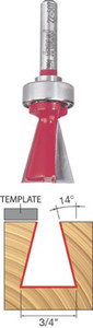 Freud 22-507 3/4" Diameter Dovetail Bit Freud 22-507 3/4" Diameter Dovetail Bit
