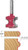 Freud Genuine 3/16" Radius Half Round Router Bit With 1/4" Shank - 82-104
