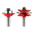 Freud 99-281 2-3/8" Diameter Recoverable Bead Glass Door Bit Sets
