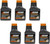 6 Pack of Echo PowerBlend Gold 2-Stroke Engine Oil 2.6 oz Bottles 50:1 Ratio Mix for 1 Gallon 6450001S-6PK