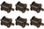 Echo 6 Pack of Genuine OEM Replacement Cushions 10491011410-6PK