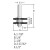 Bosch Genuine 1-7/8" x 1/4" Carbide Tipped Tongue and Groove Bit - 2608686177 - view 2