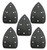 Ryobi 5 Pack Genuine OEM Platens for CFS1503K Detail Sander - 039065005001-5pk