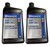 Husqvarna 2 Pack of 32 oz Synthetic Blend 5W-30  Oil For 4-Stroke Engines - 593153504-2PK